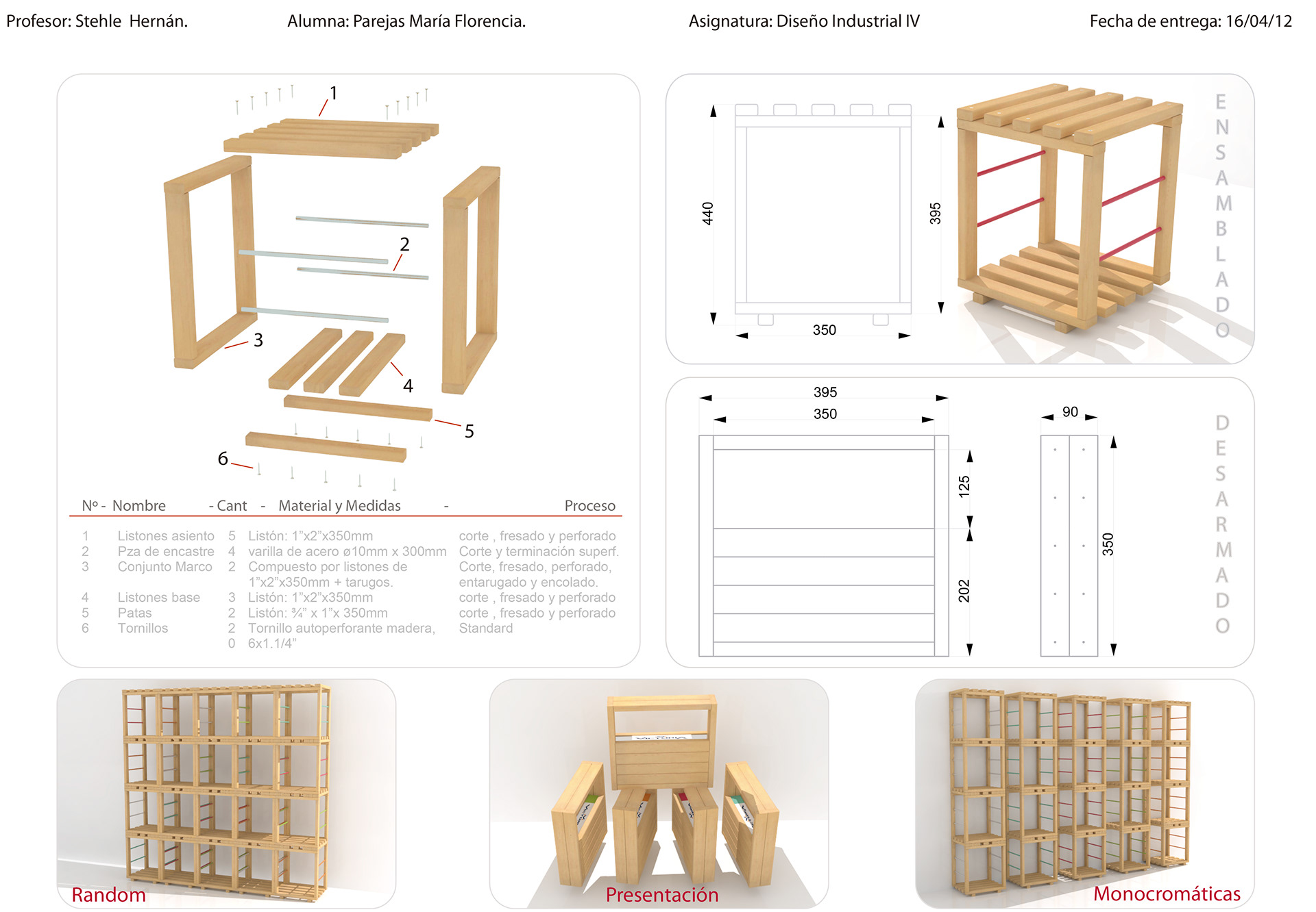 Ready to Assemble Stool